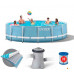 Круглый каркасный бассейн Metal Frame Pool Intex 28702 (Интекс 28202)
