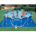 Каркасный бассейн Intex 28236 (28736) 457х122 см. В комплекте насос-фильтр, лестница, тент, подстилк
