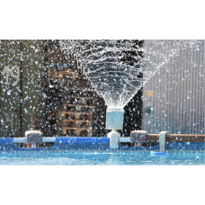 Фонтан Intex 28089 с LED подсветкой для каркасных бассейнов