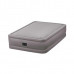 Надувная кровать со встроенным насосом на 220в Intex Foam Top High-Rise Airbed 64470 (152х203х51см)