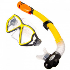 Набор для плавания Intex 55960 SILICONE AVIATOR PRO Маска + Трубка
