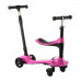 Детский Самокат 16-1 , Колёса PU Светятся, Сиденье,Родительская ручка Детский Самокат 16-1 , Колёса PU Светятся, Сиденье,Родительская ручка