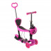 Детский Самокат 18-1 , Колёса PU Светятся,Родительская ручка, Корзинка,Сиденье Детский Самокат 18-1 , Колёса PU Светятся,Родительская ручка, Корзинка,Сиденье
