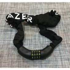 Замок велосипедный цепной кодовый Amazer / А70