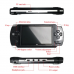 Портативная игровая приставка консоль Psp Х6 4.3" экран, 8 ГБ