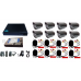 Набор видеонаблюдения CCTV (8 камер) 2MP