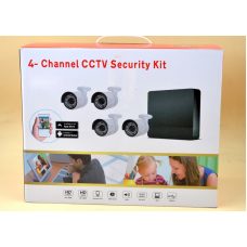 Набор видеонаблюдения (4 камеры) 2MP, 4-Channel CCTV Security Kit