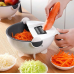 Многофункциональная вращающаяся овощерезка WET BASKET VEGETABLE CUTTER