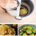 Многофункциональная вращающаяся овощерезка WET BASKET VEGETABLE CUTTER