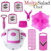 Овощерезка Multi Salad Chef 13 в 1, Набор для нарезки салатов