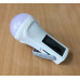 Фонарь лампа USB 1000 mAh / ZM - 6618 с солнечной батареей / 8525