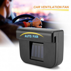 Автомобильный охлаждающий вентилятор Auto Fan на солнечной батарее