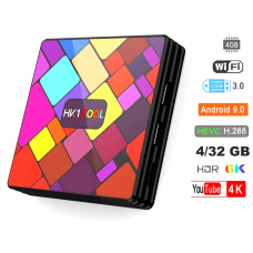 Смарт ТВ приставка HK1 Cool 4Gb/32GB Android 9.0 Smart TV Box, Медиаплеер 6К, WiFi, H.265