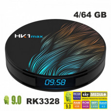 Цифровая приставка HK1 MAX 4GB/64GB Android 9.0, TV Box приставка, Медиаплеер