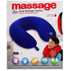 Подушка подголовник массажная Neck Massage Cushion