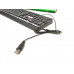 Клавиатура проводная с подсветкой радуга Retro Punk USB Promotech M300