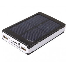 Power Bank 10000 mAh на солнечных батареях + Solar + Led панели