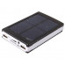 Power Bank 10000 mAh на солнечных батареях + Solar + Led панели