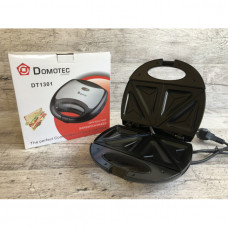 Бутербродница/Сендвичница /Тостер гриль Domotec DT-1301