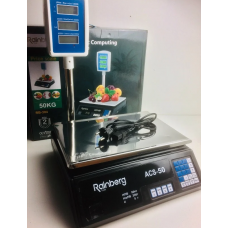Весы торговые  Rainberg RB-304 со стойкой, 50 кг