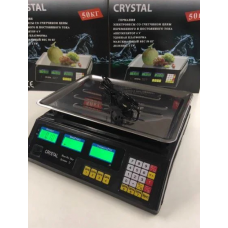 Торговые электронные весы  Weight Crystal CR-50 до 50кг