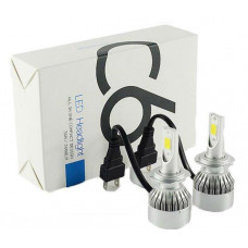LED лампы для фар автомобиля LED Turbo С6-H7 6500К
