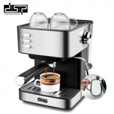 Кофемашина полуавтомат DSP Espresso Coffee Maker KA3028 с капучинатором