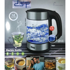 Электрочайник стеклянный с подсветкой  DSP KK1119