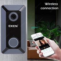 Умный дверной звонок с камерой Wi-Fi Eken V6  Smart WiFi Doorbell Wi-Fi