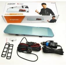Зеркало видеорегистратор DVR A29 с двумя камерами touchscreen  HD1080, Авторегистратор, Видеорегистратор
