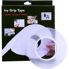 Многоразовая крепежная лента Ivy Grip Tape 1м, двухсторонняя клейкая лента