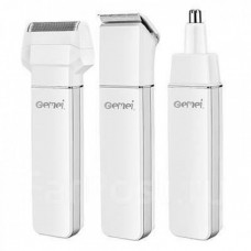 Электрическая машинка для стрижки + бритва + триммер 3 в 1 Gemei GM-585 аккумуляторная, триммер для бороды