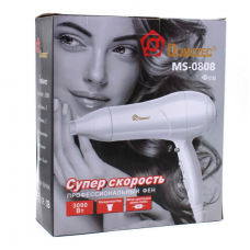 Фен для сушки и укладки волос Domotec MS-0808 3000W