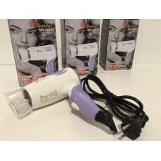 Фен для волос Domotec MS-3328 2000 Вт, Фен дорожный складная ручка
