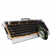 Компьютерная игровая клавиатура KEYBOARD K33 с подсветкой и Мышкой