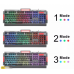 Компьютерная игровая клавиатура KEYBOARD K33 с подсветкой и Мышкой