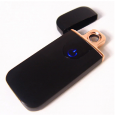 Спиральная электрическая USB зажигалка ZGP 5 Чёрная