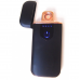 Спиральная электрическая USB зажигалка ZGP 5 Чёрная