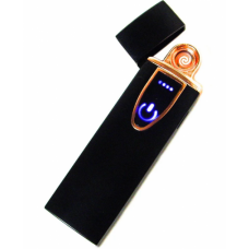 Зажигалка электрическая спиральная USB ZGP 7, Сенсорная USB зажигалка