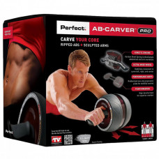 Ролик колесо тренажер для пресса Perfect AB Carver Pro