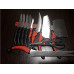 Набор кухонных ножей Contour Pro Knives (Контр Про) из 10 предметов + магнитная рейка