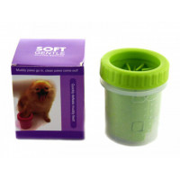 Стакан для мытья лап любимым питомцам Soft pet foot cleaner, лапомойка для собак