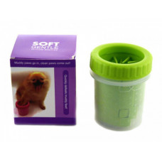 Стакан для мытья лап любимым питомцам Soft pet foot cleaner, лапомойка для собак