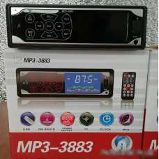Автомагнитола MP3 3883 ISO 1DIN с сенсорным дисплеем