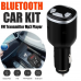 Автомобильный FM модулятор X11 ВТ с Bluetooth и USB зарядкой