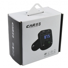 Автомобильный FM трансмиттер модулятор CAR X8 с Bluetooth mp3