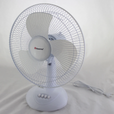 Настольный вентилятор Domotec MS-1626 Fan, 3 режима, 40 Вт, 43 см Белый