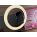 Профессиональная кольцевая Led лампа S31, управление на проводе, питание usb, диаметр 33 см без штатива