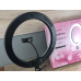 Профессиональная кольцевая Led лампа S31, управление на проводе, питание usb, диаметр 33 см без штатива