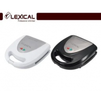 Электрическая сендвичница LEXICAL LSM-2503 / 800Вт / Бутербродница ( Белый, Черный)